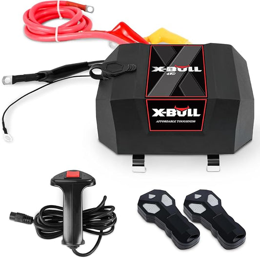 Caja de control de cabrestante X-BULL para 10 000-13 000 lb con controles remotos