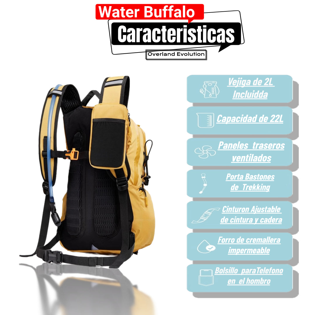 Water Buffalo Mochila de senderismo Sherpa 22L