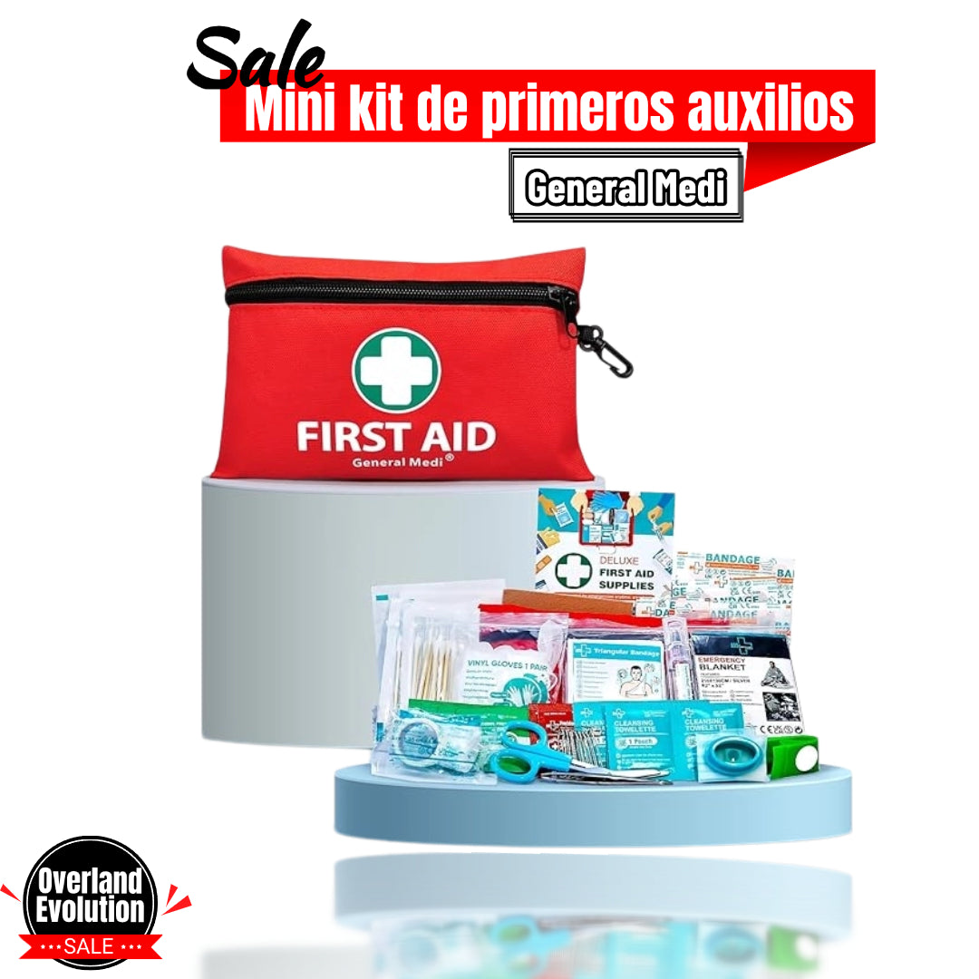 General Medi Mini kit de primeros auxilios (110 piezas)