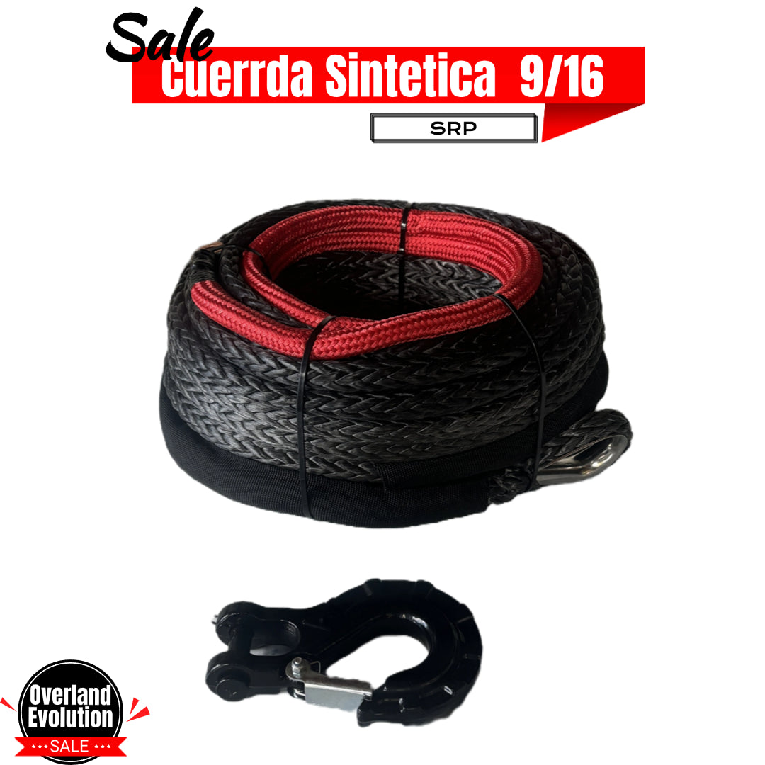 Cuerda de  wincher de 9/16 SRP