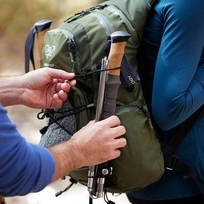 Bastones de senderismos Retractiles  de  Aluminio de Hiker Hunger Outfitters