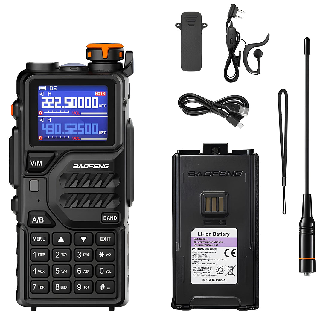 K5 PLUS 10W Tri-Band Radio