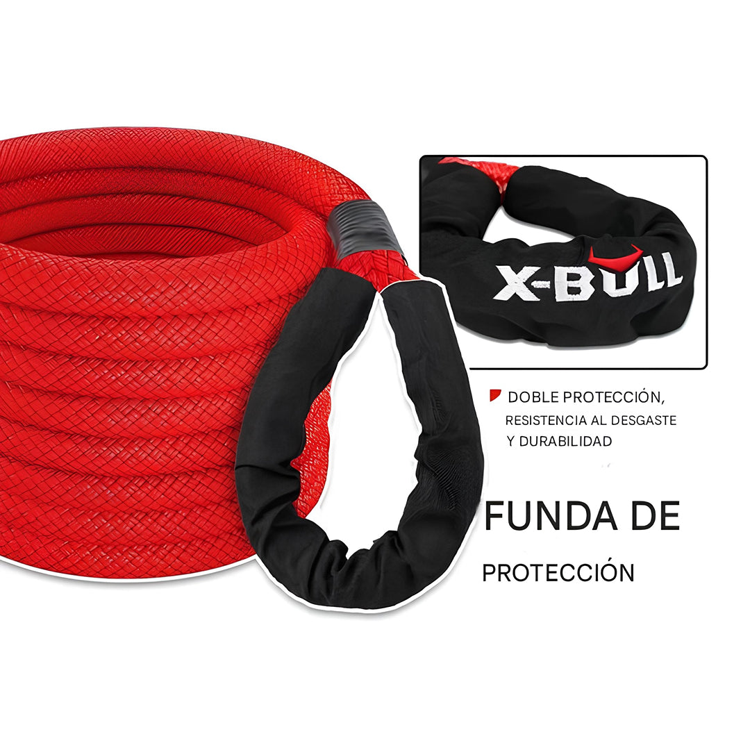 X-BULL Recovery Kinetic Tow Rope 7/8"x20' 28600lbs