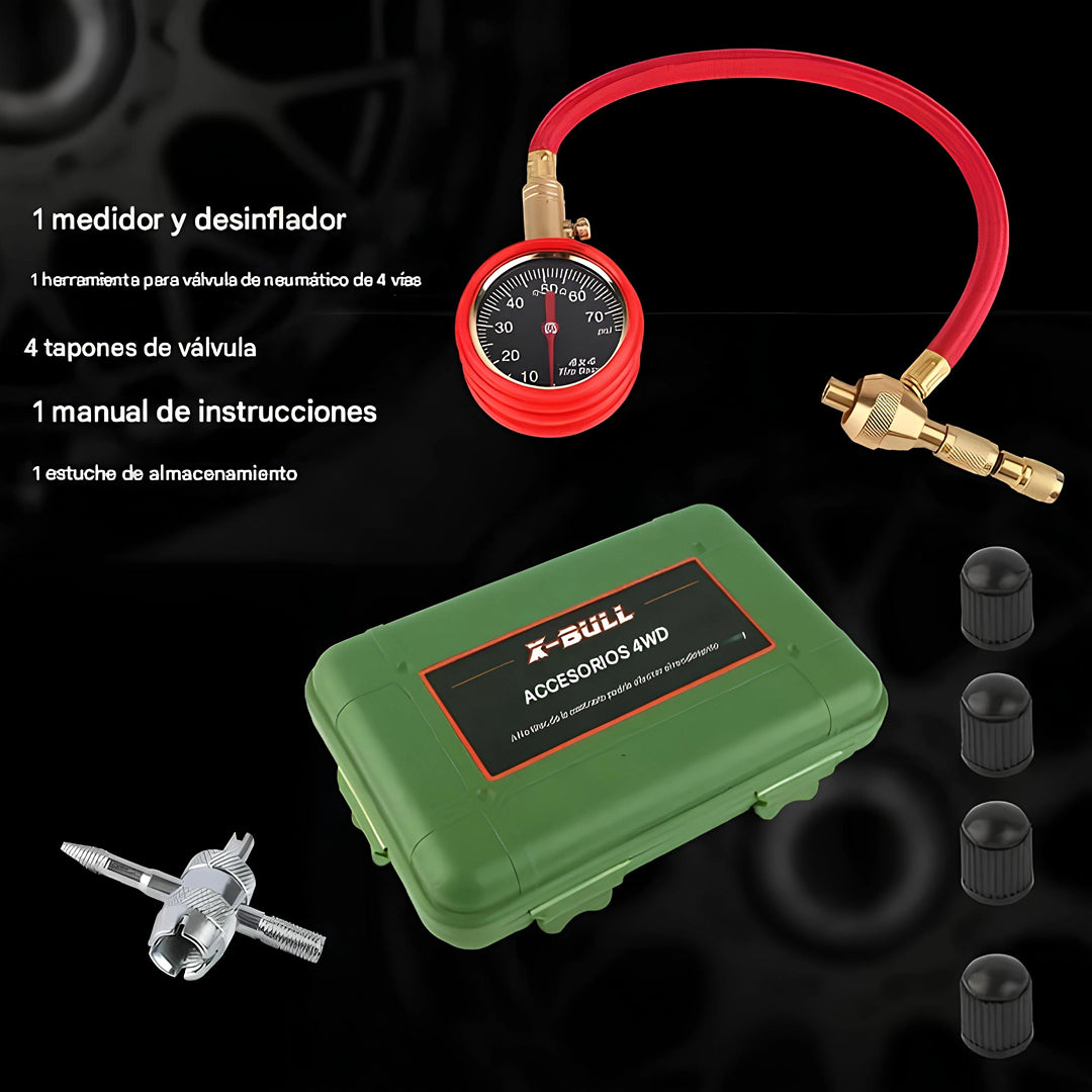 X-BULL Rapid Tyre Pressure Deflator Gauge