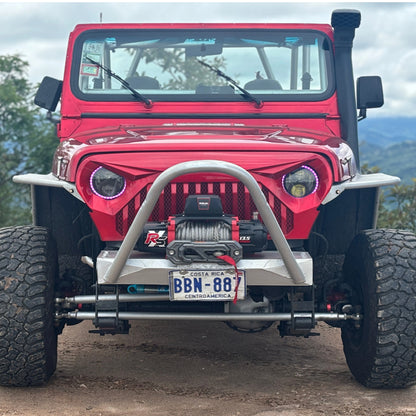 X-BULL Electric Winch XRS 13500 LBS 12V Cuerda  sintetica