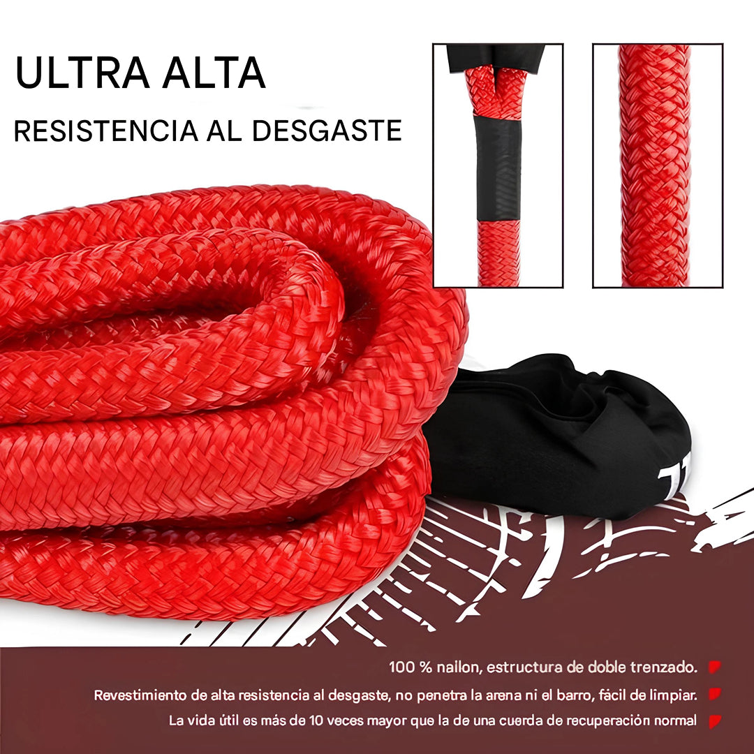 X-BULL Recovery Kinetic Tow Rope 7/8"x20' 28600lbs