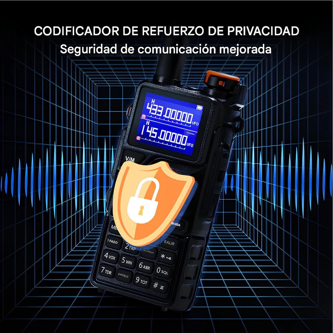 K5 PLUS 10W Tri-Band Radio