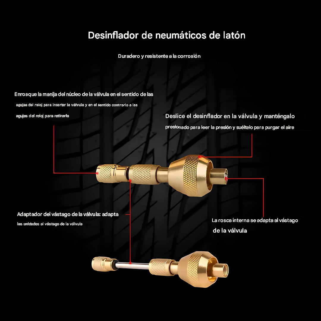 X-BULL Rapid Tyre Pressure Deflator Gauge