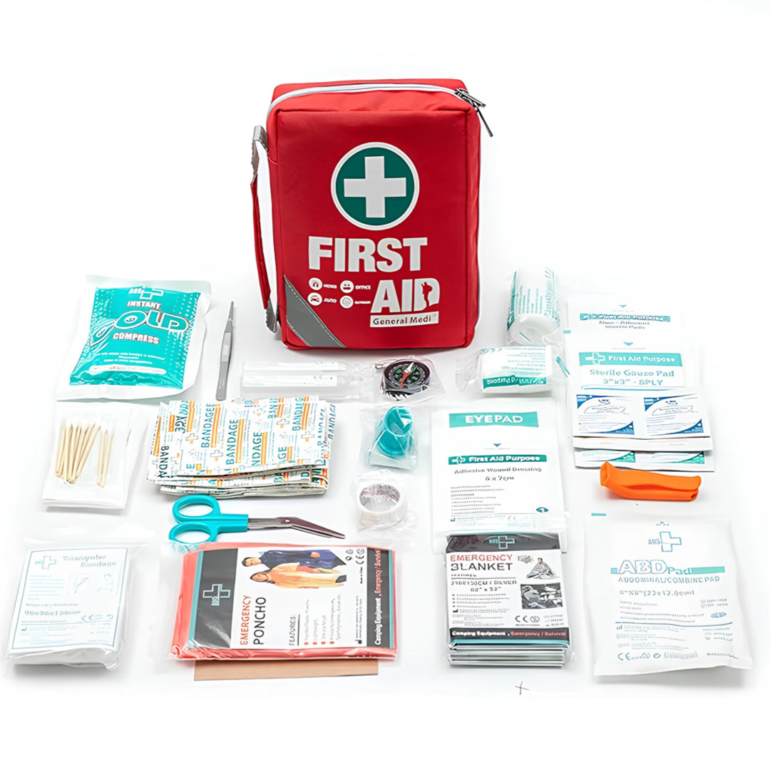 General Medi Kit de primeros auxilios (175 piezas)