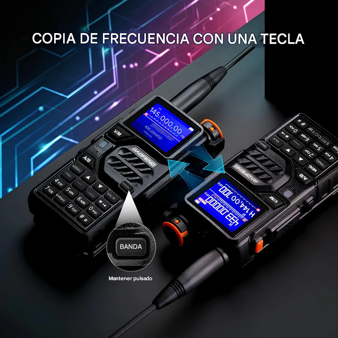 K5 PLUS 10W Tri-Band Radio