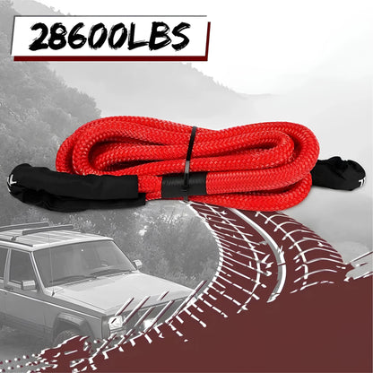 X-BULL Recovery Kinetic Tow Rope 7/8"x20' 28600lbs