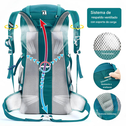 Mochila de senderismo  de 50 litros HOMIEE