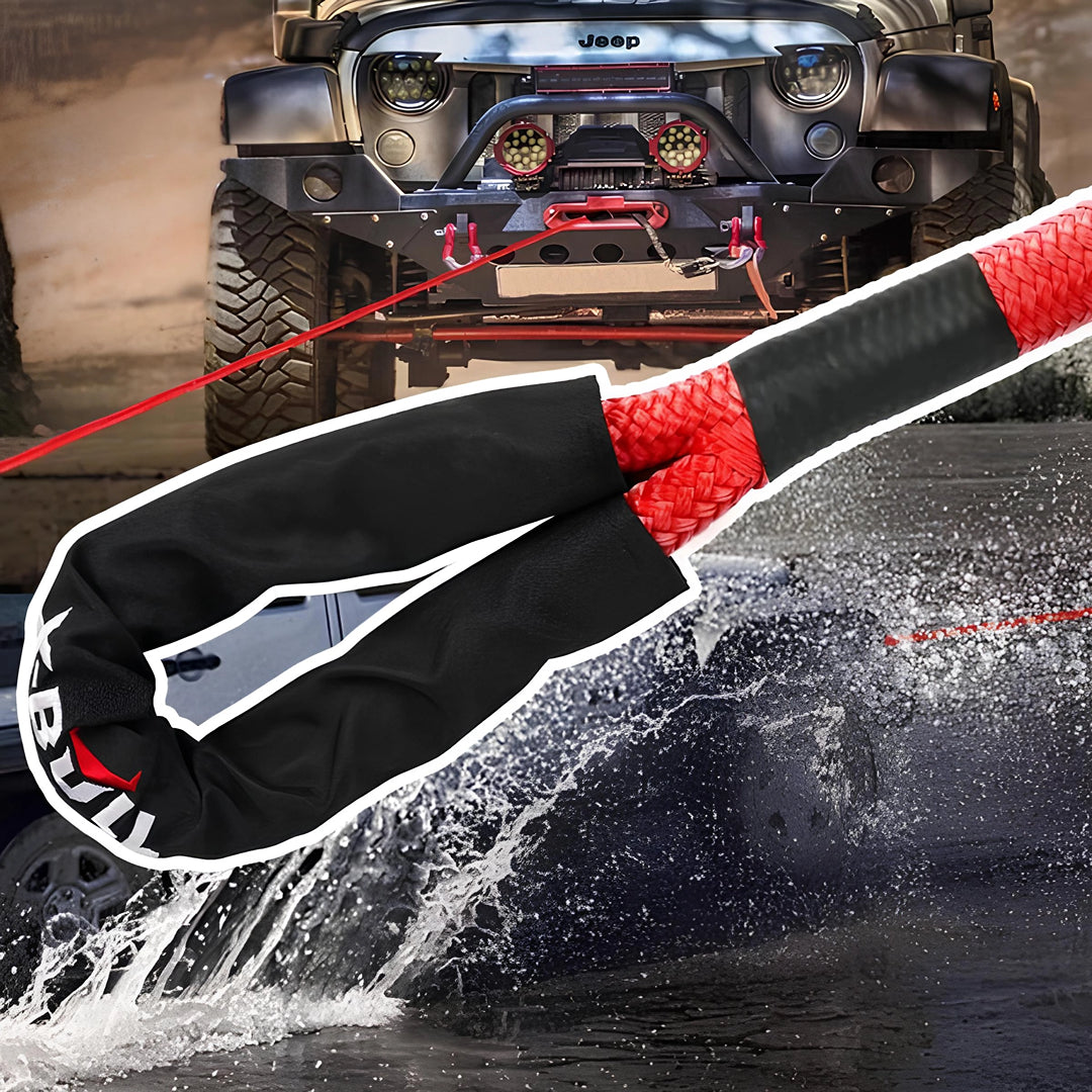 X-BULL Recovery Kinetic Tow Rope 7/8"x20' 28600lbs