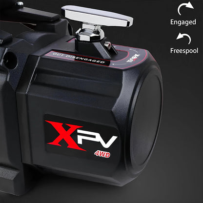 X-BULL Electric Winch XPV 14500 LBS 12V Synthetic Rope