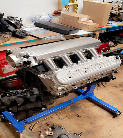 dmisión LS compatible con LS1 LS2 LS6 de cabezales de puerto de catedral con accionamiento por acelerador con cable (4 pulgadas)