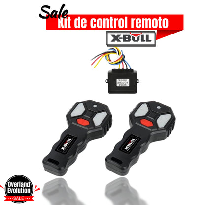 Kit de control remoto para cabrestante eléctrico inalámbrico X-BULL